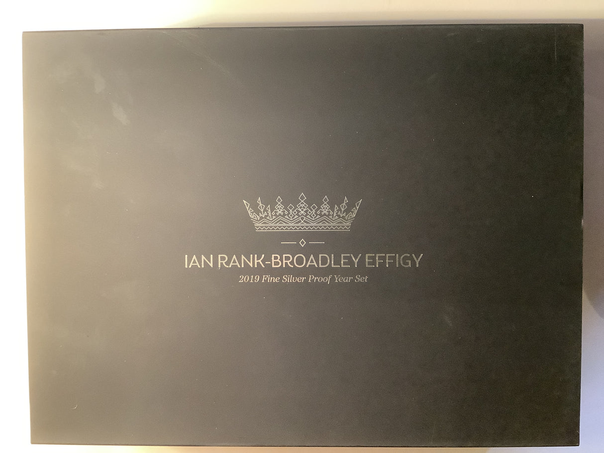 2019 Fine Silver Proof Year Set. IRB Effigy.