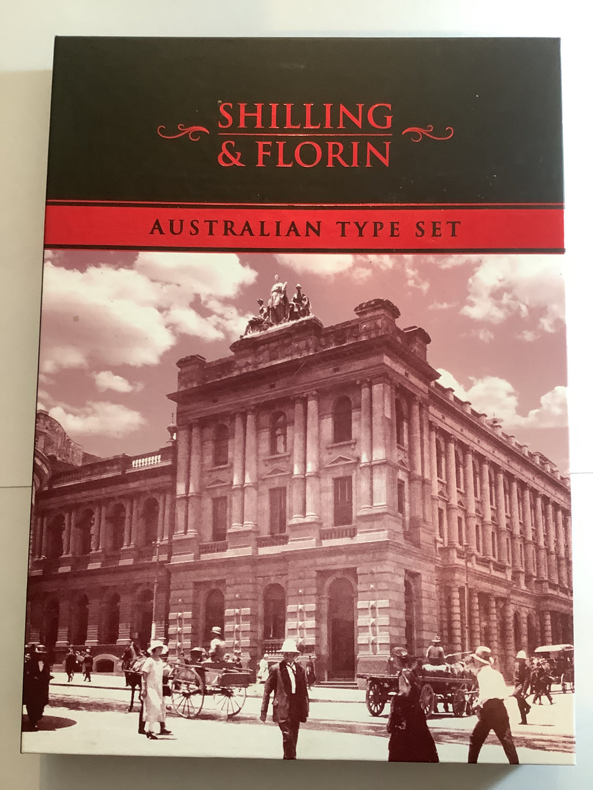 Shilling and Florin Type Set Downies