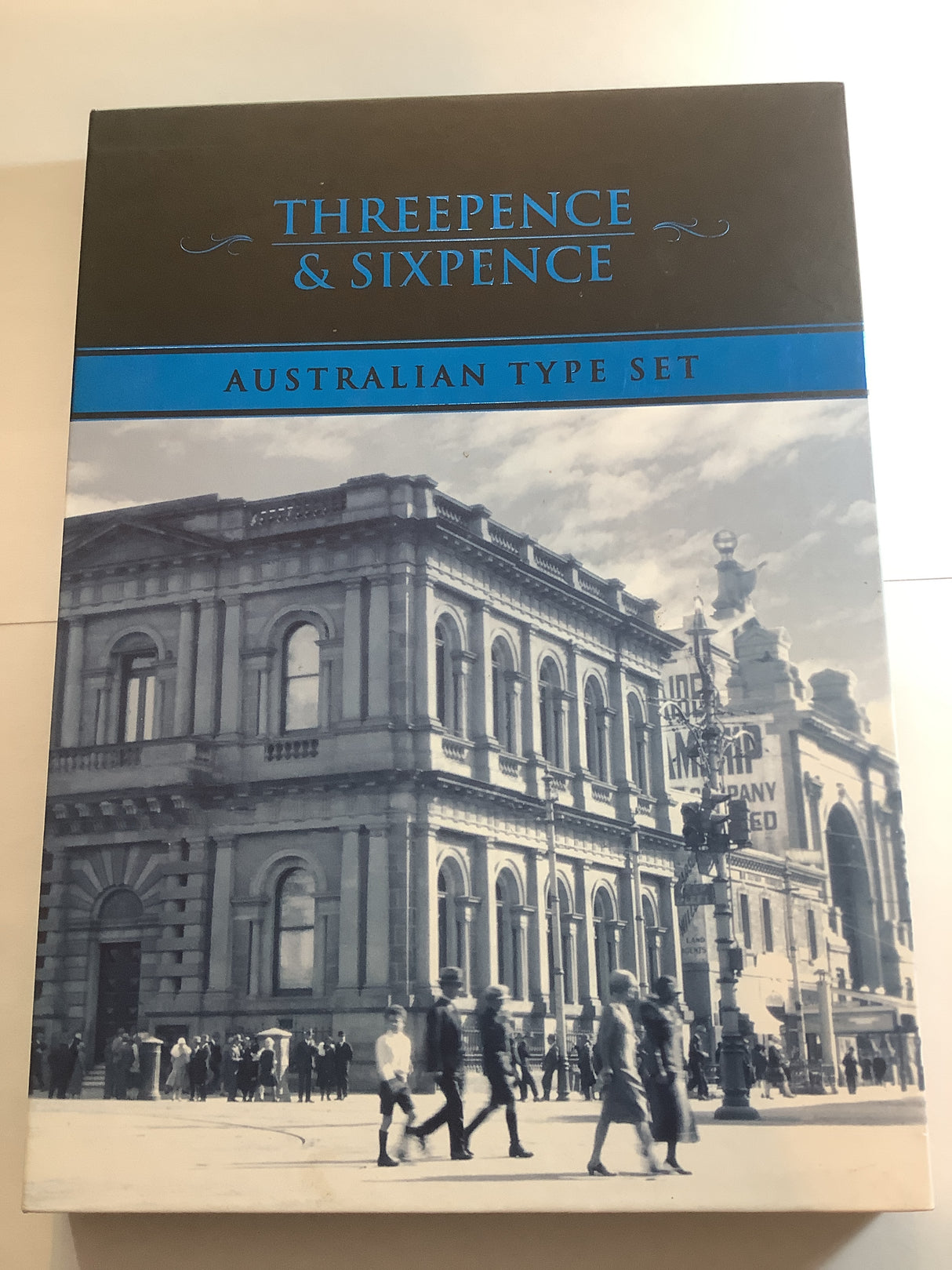 Three Pence & Six Pence Australian Type Set Downies