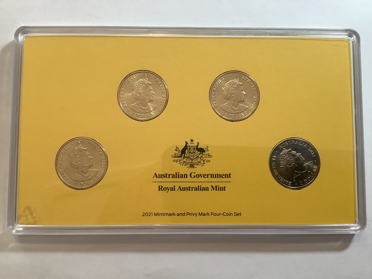 2021 Mintmark and Privy Mark Four Coin Set. Heroes of the Sky