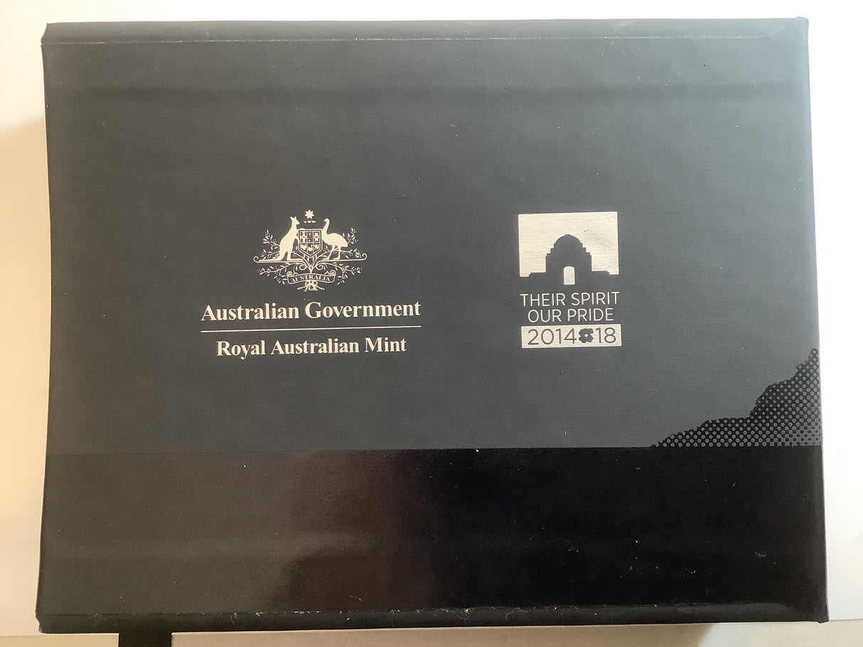 2014-2016 Australia at War Complete 18 Coin Set.