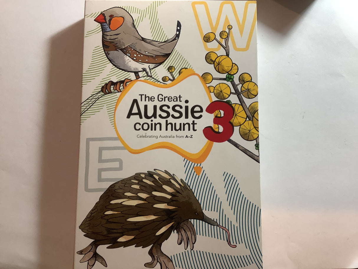 2022 Great Aussie Coin Hunt 3 Folder and Coins