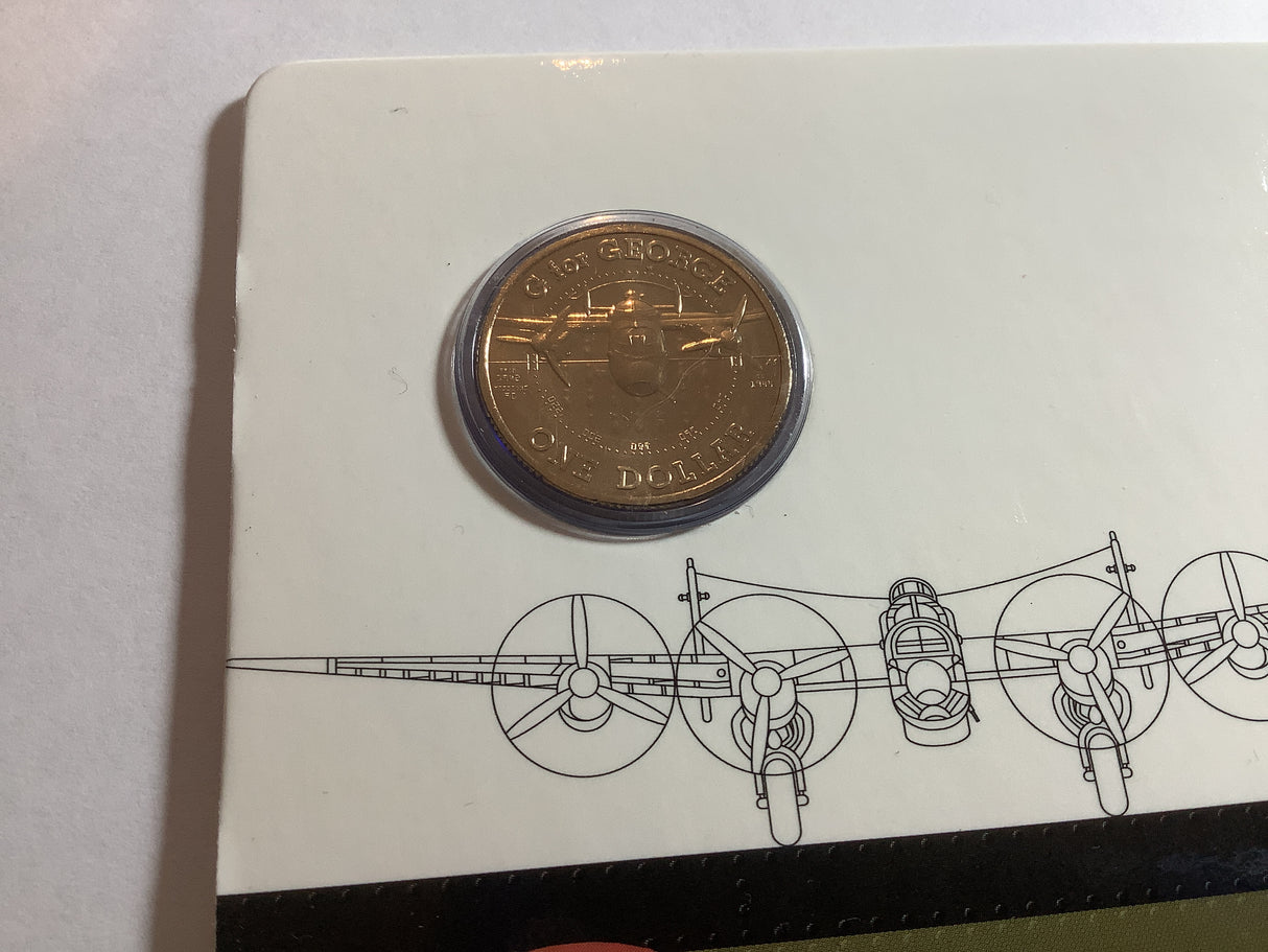 2014 $1 70th anniversary of retirement G for George