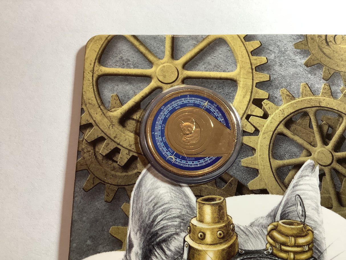 2015 $1 Unlikely Heroes Great and Small. Feline Mascot of HMAS Encounter. Cat