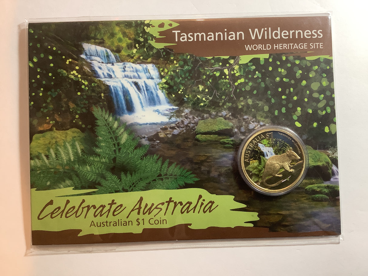 2010 $1 Celebrate Australia. World Heritage Site.Tasmanian Wilderness