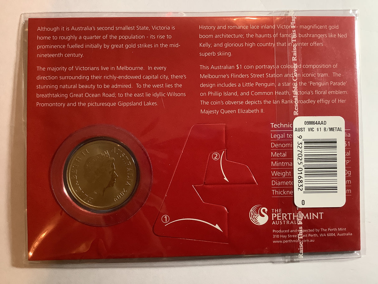 2009 $1 Celebrate Australia. Victoria