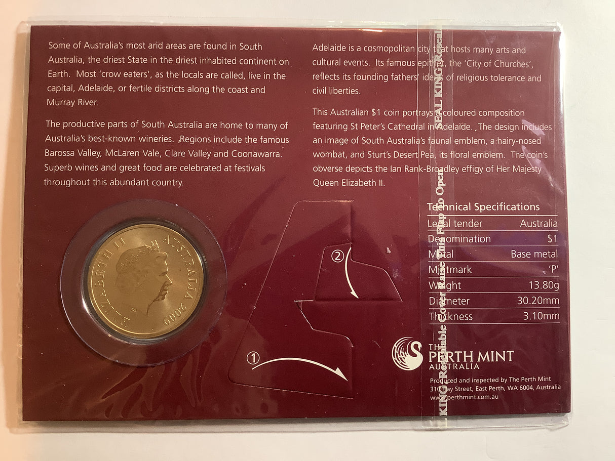 2009 $1 Celebrate Australia. South Australia
