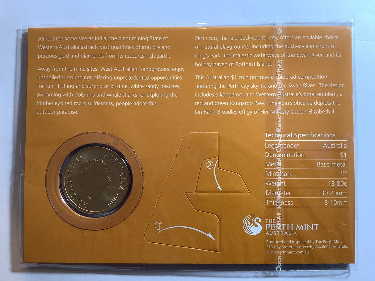 2009 $1 Celebrate Australia. Western Australia