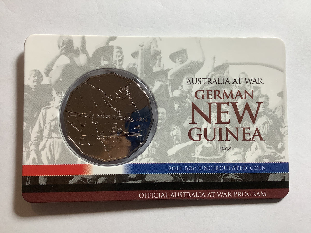 2014 50c Australia at War German New Guinea