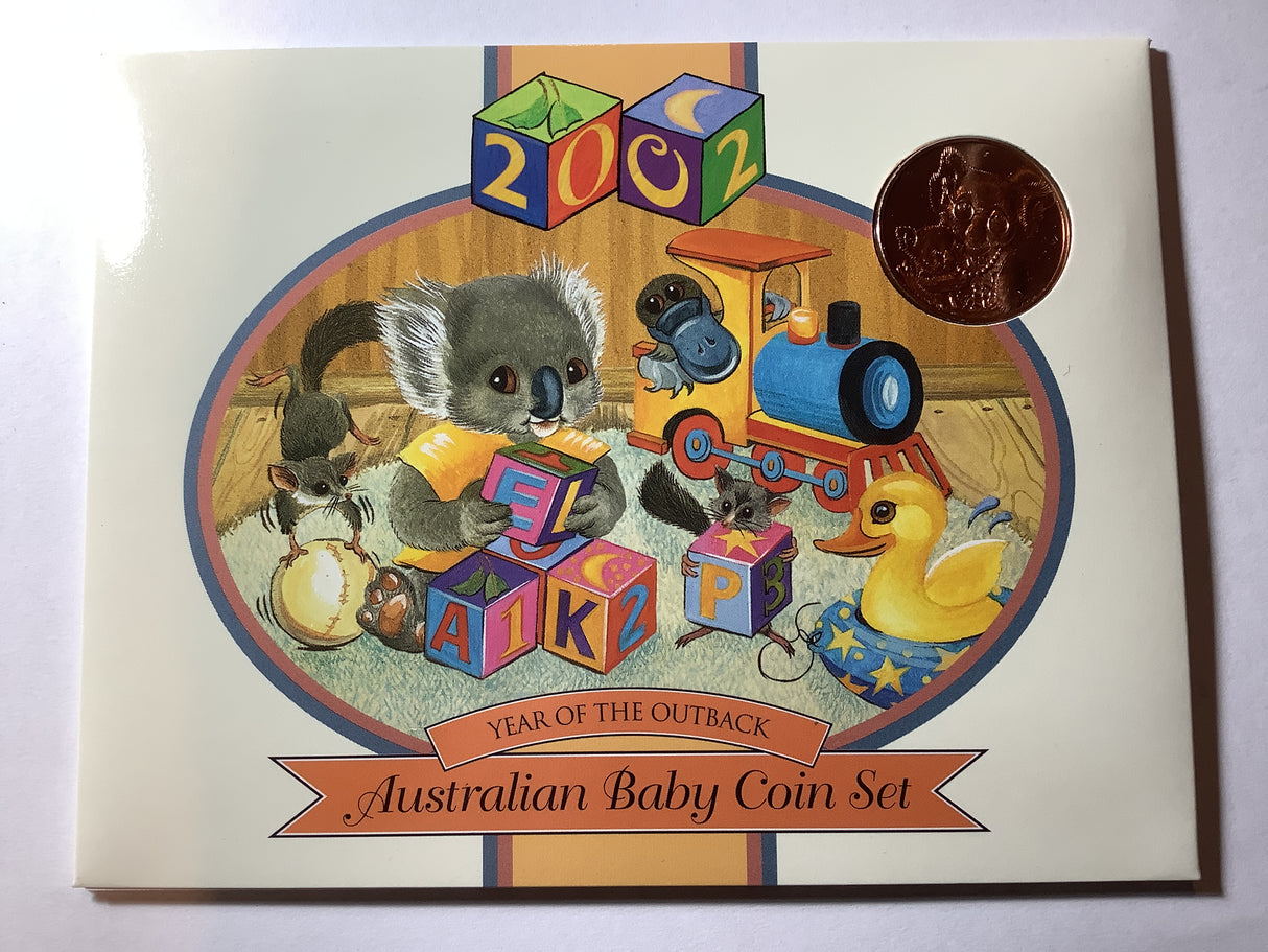 2002 Baby Uncirculated Set with Medallion
