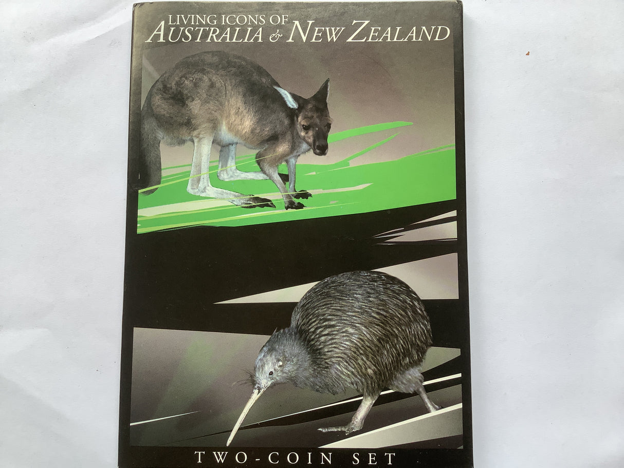 2005 Living Icons of Australia and New Zealand Two Coin Uncirculated Set