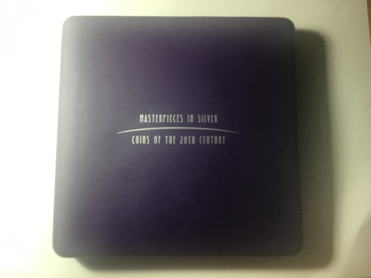 1998 Masterpieces in Silver. Coins of the 20th Century. Milestones.