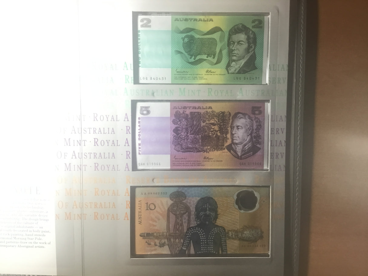 1988 Bicentennial Coin & Note Collection.