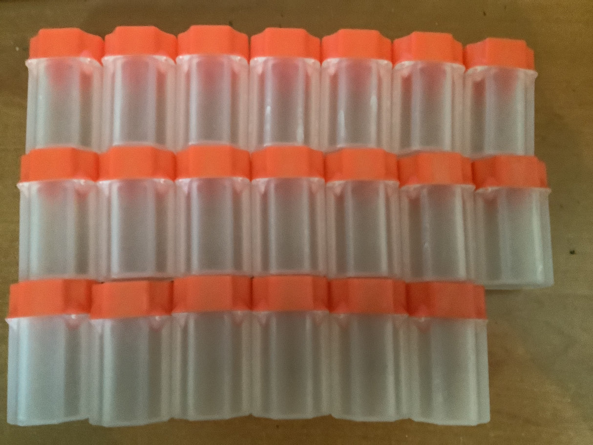 Guardhouse Red Coin Tubes for 50c and American Eagles Coin Rolls. 20 pack