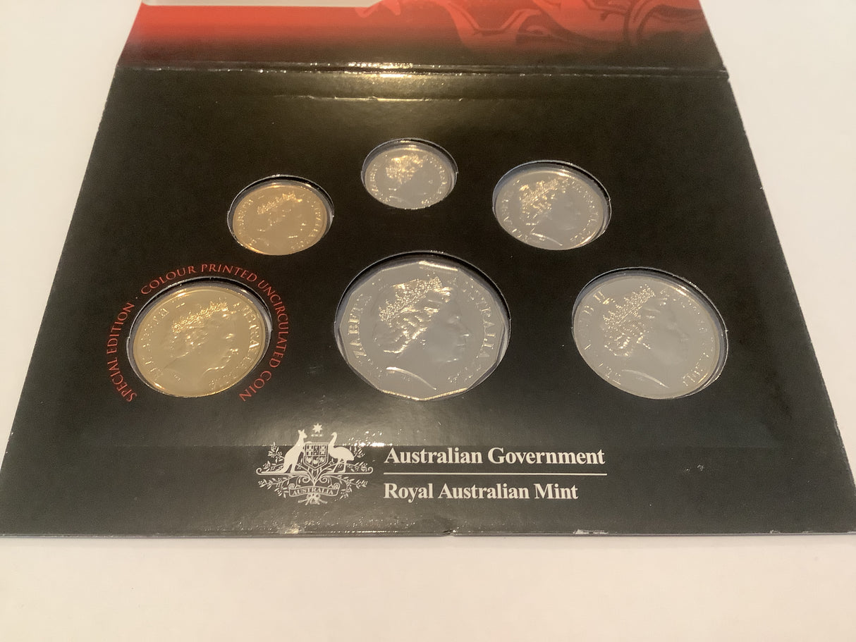 2014 Six Coin Mint Set Special Edition. Featuring Hypermetallic $1.