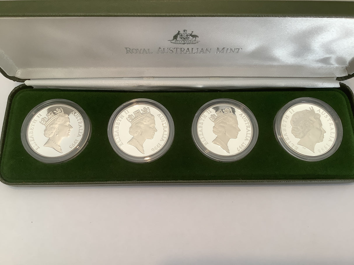 1995-1998 Australian Endangered Species Piedford Set