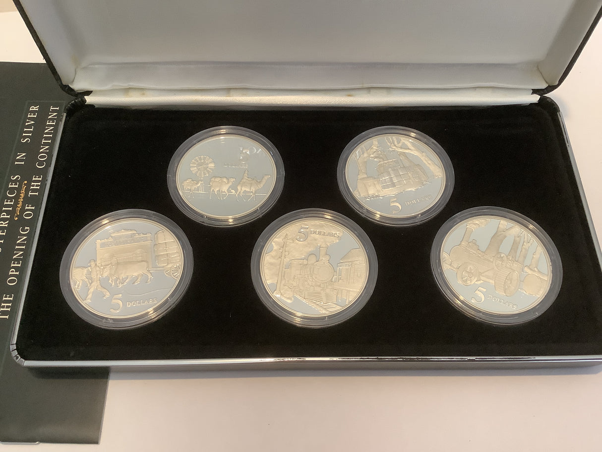 1997 Masterpieces in Silver. The Opening of the Continent.