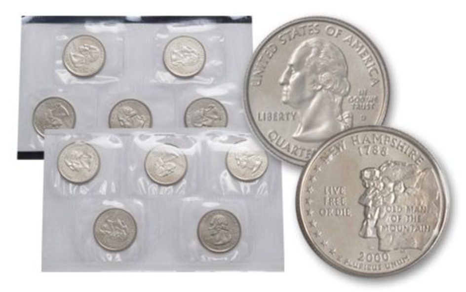 2000-PD United States Mint Uncirculated Coin Set.