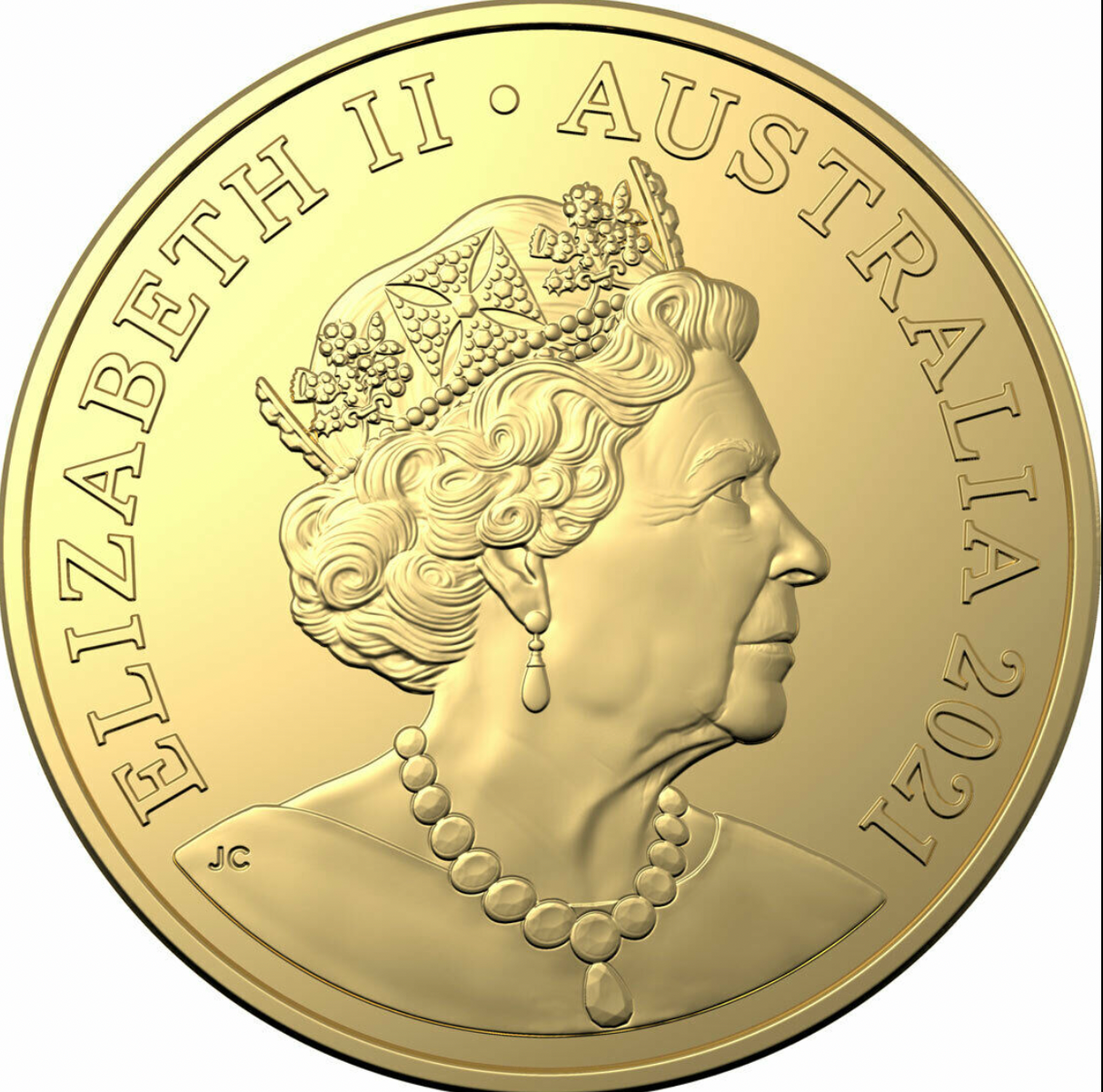 2021 35th Anniversary of Animalia 20c Gold-Plated Uncirculated Coin and Book.