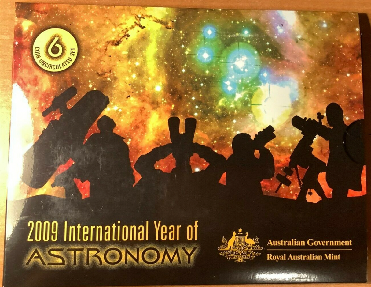 2009 Australian RAM Mint set. International Year of Astronomy.