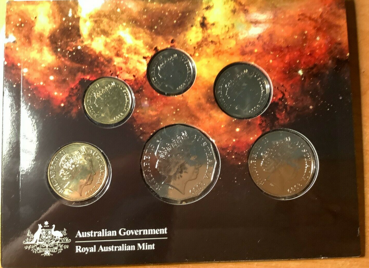 2009 Australian RAM Mint set. International Year of Astronomy.