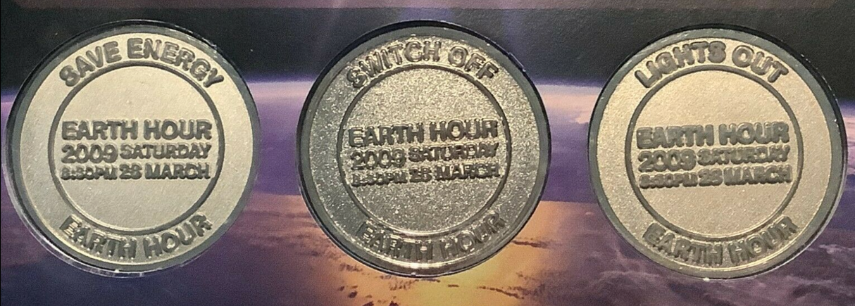 2009 PMC commemorating the World Wide Fund for Nature and Earth Hour.