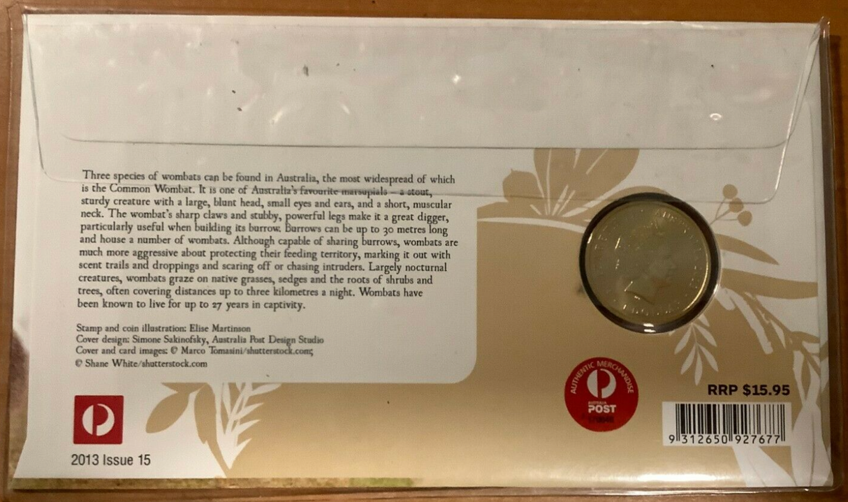 2013 Australia Bush Babies: Wombat PNC.