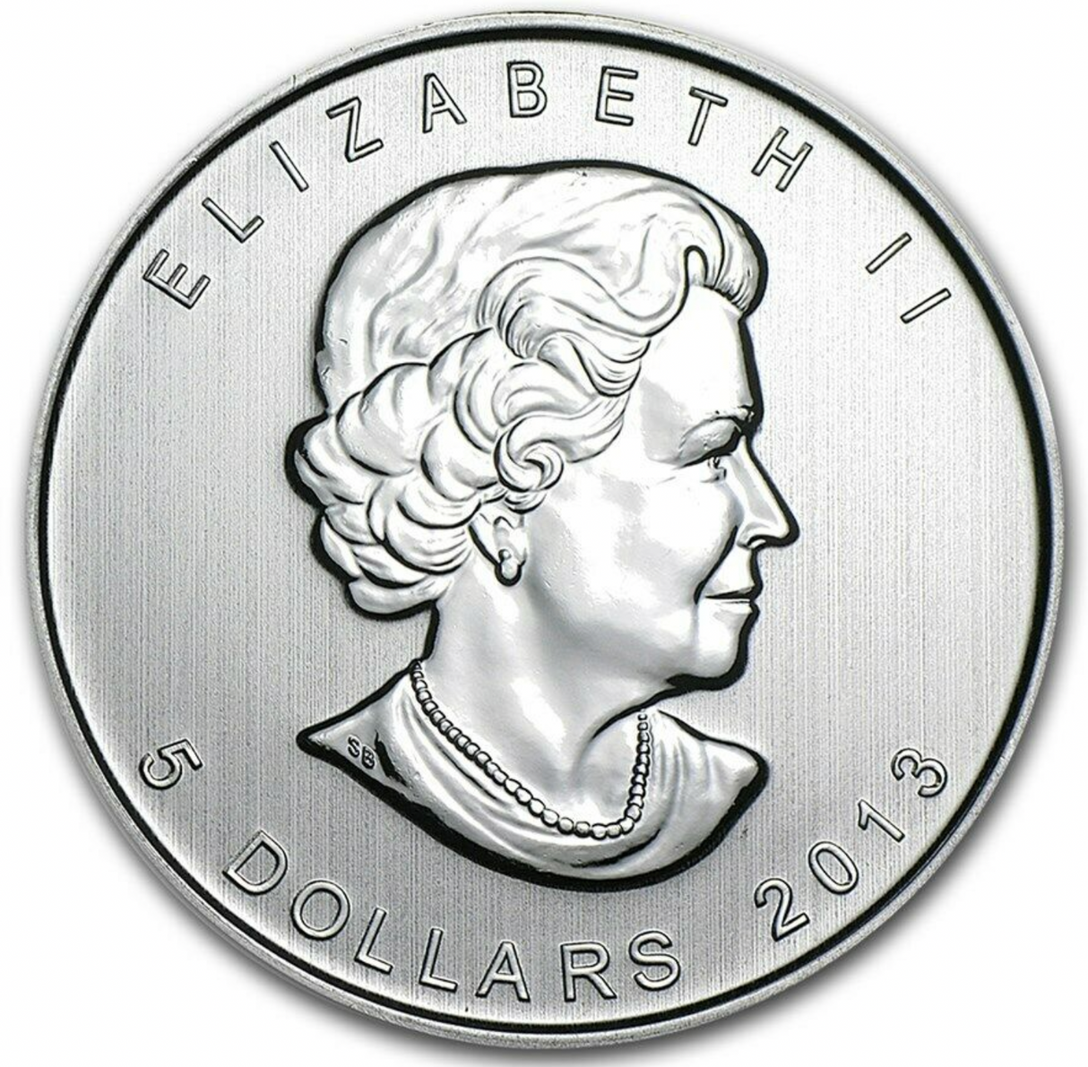 2013 Canadian $5 Pronghorn Antelope 1 oz Silver Coin Wildlife Series.