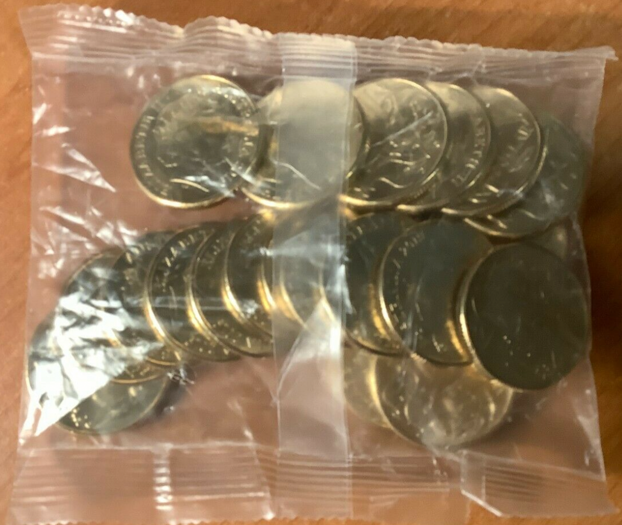 2019 IRB effigy Mob of Roos $1 Security Bag.