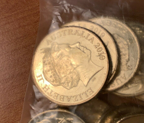 2019 IRB effigy Mob of Roos $1 Security Bag.