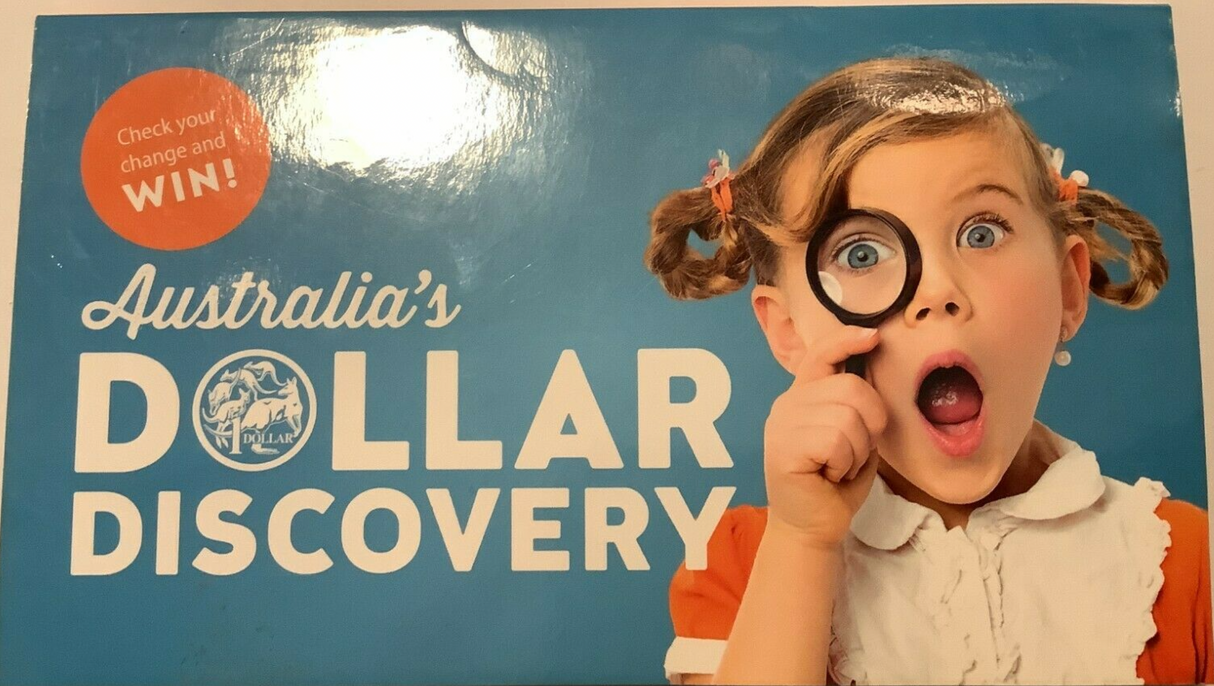 2019 Dollar Discovery Collector Folder. Including Uncirculated 'A', 'U', 'S' coins.