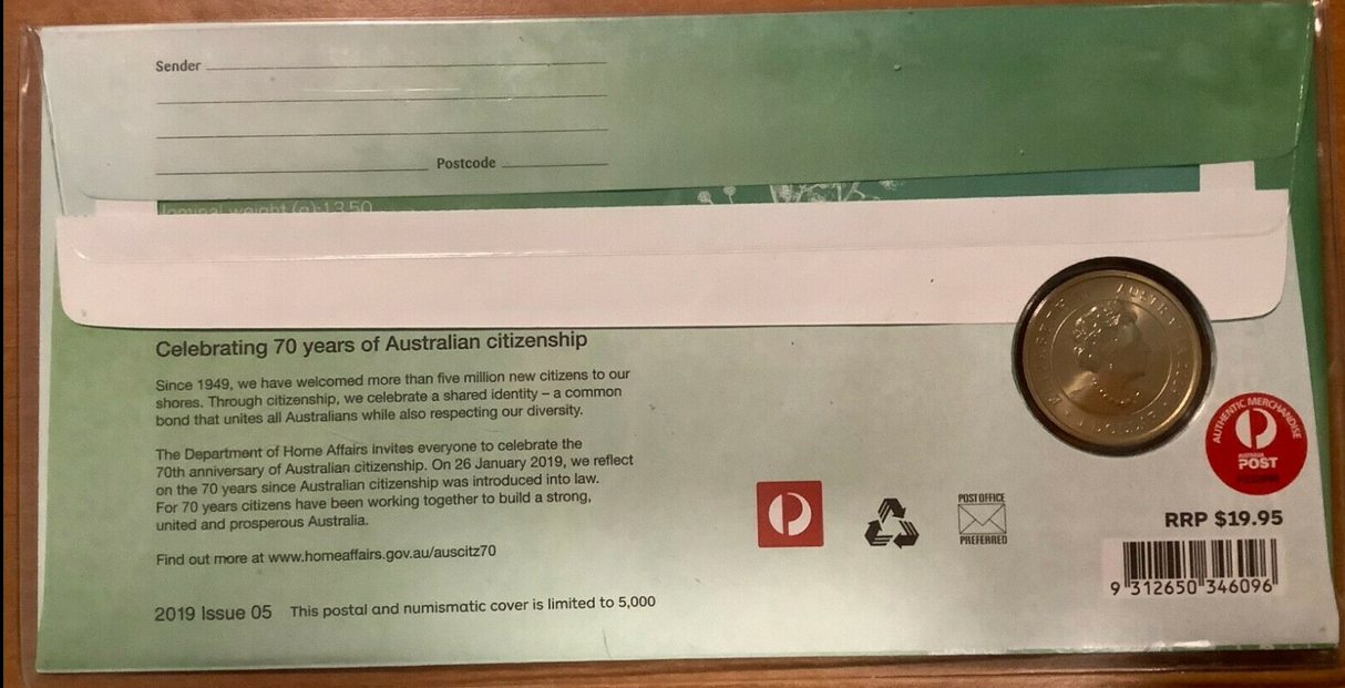 2019 PNC Celebrating 70 years of Citizenship.