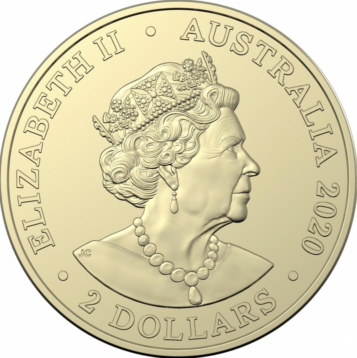 2020 Coloured Tokyo Olympics $2 Uncirculated Five Coin Carded Set.