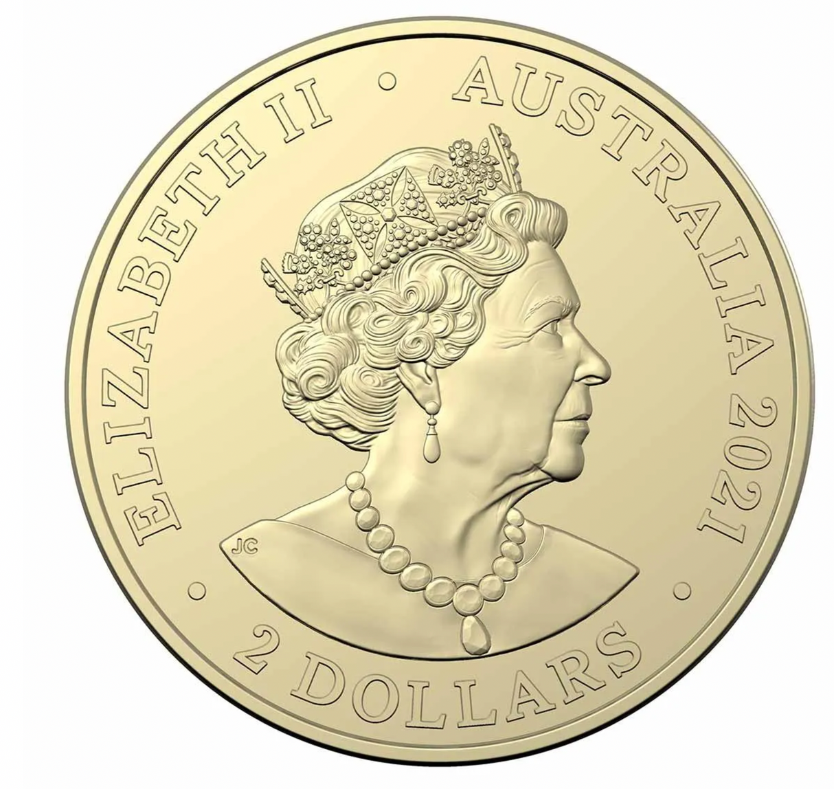 2021 Aboriginal Flag $2 Coloured Uncirculated Coin. Downies