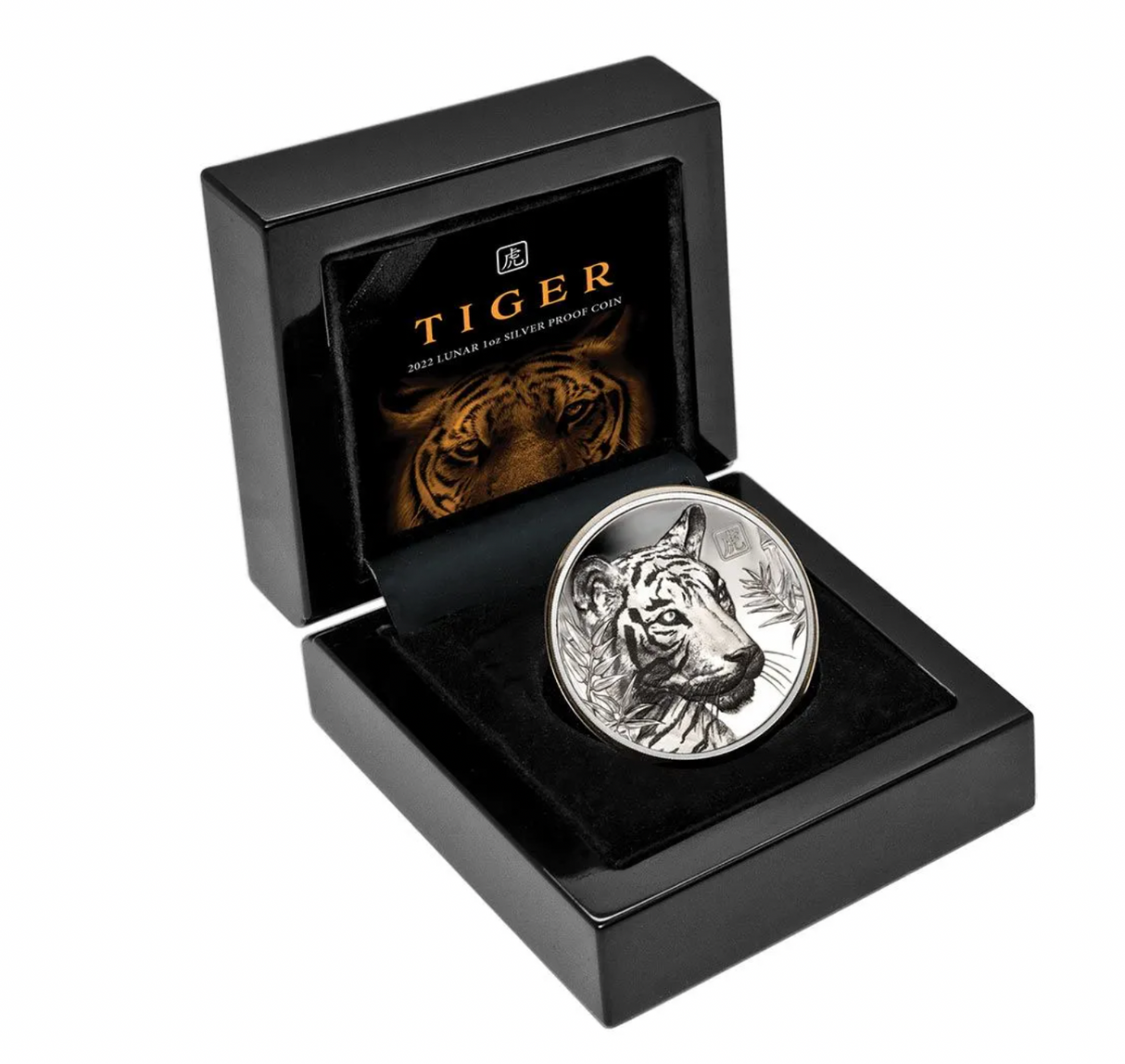 2022 Lunar Year of the Tiger 2022 $1 1oz Silver Proof Coin.