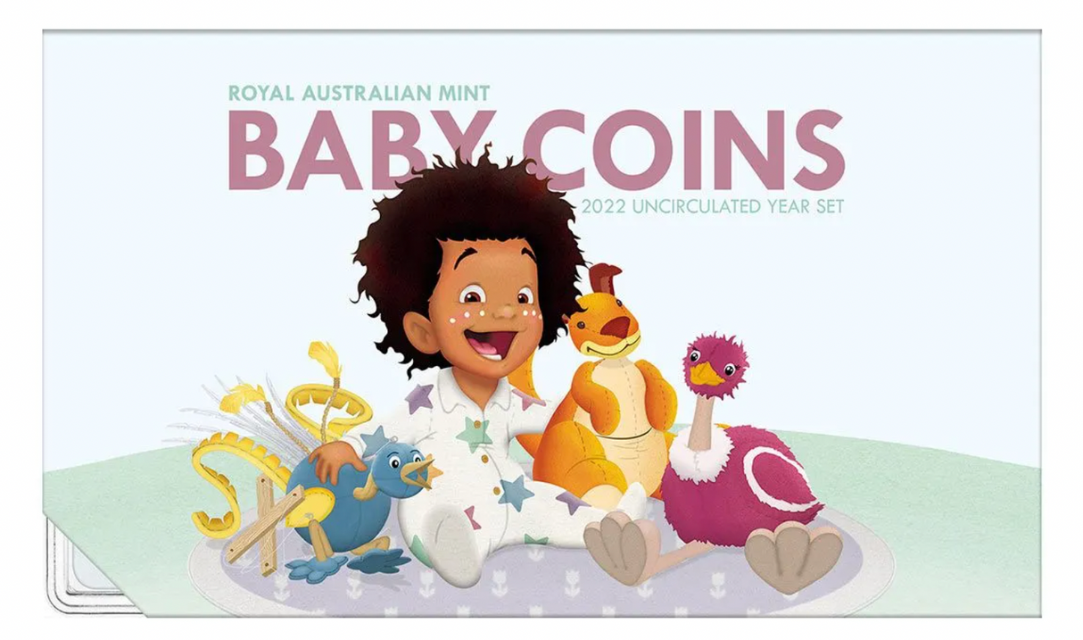 2022 6-Coin Baby Mint Uncirculated Set.