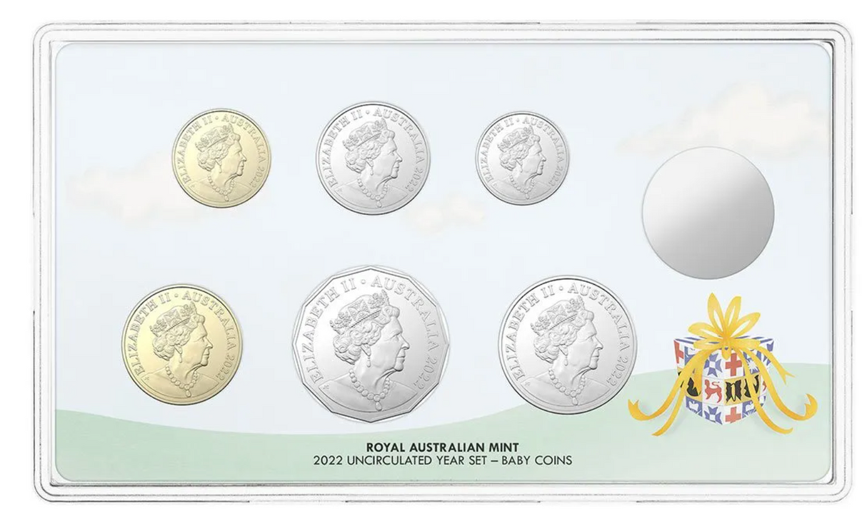 2022 6-Coin Baby Mint Uncirculated Set.