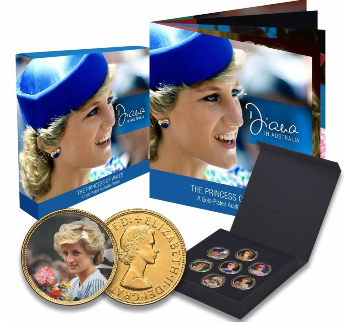 2022 Diana in Australia: The Princess of Wales Gold-Plated