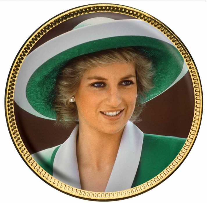 2022 Diana in Australia: The Princess of Wales Gold-Plated