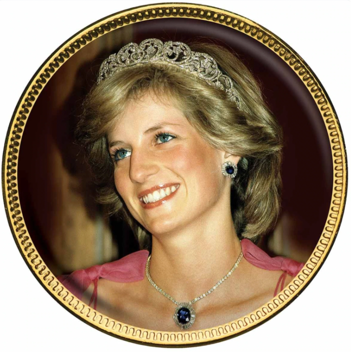 2022 Diana in Australia: The Princess of Wales Gold-Plated