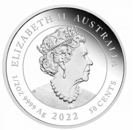 2022 50c New Born Baby 1/2 Oz Silver Proof Coin