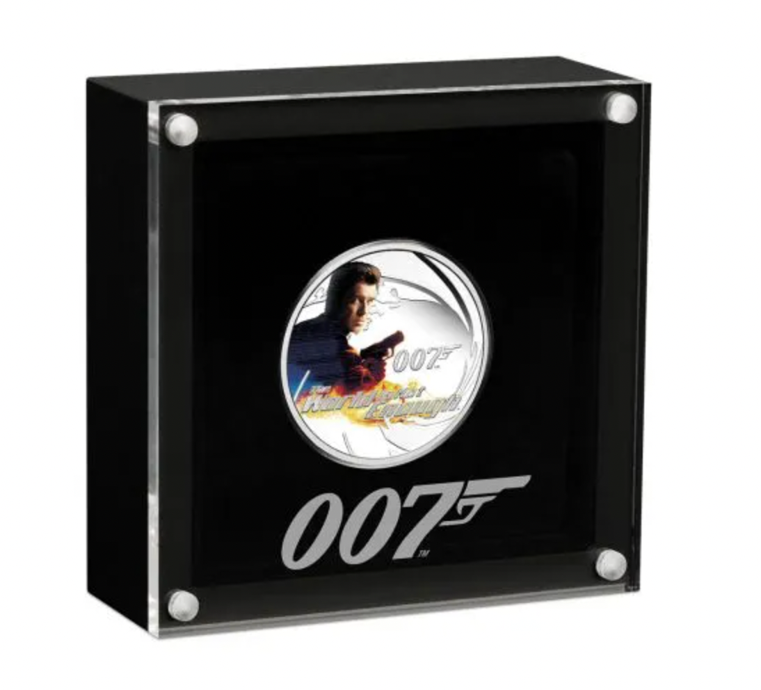 2022 James Bond The World Is Not Enough 1/2oz Silver Proof Coin