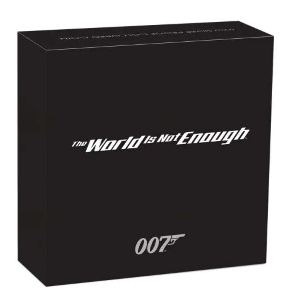 2022 James Bond The World Is Not Enough 1/2oz Silver Proof Coin