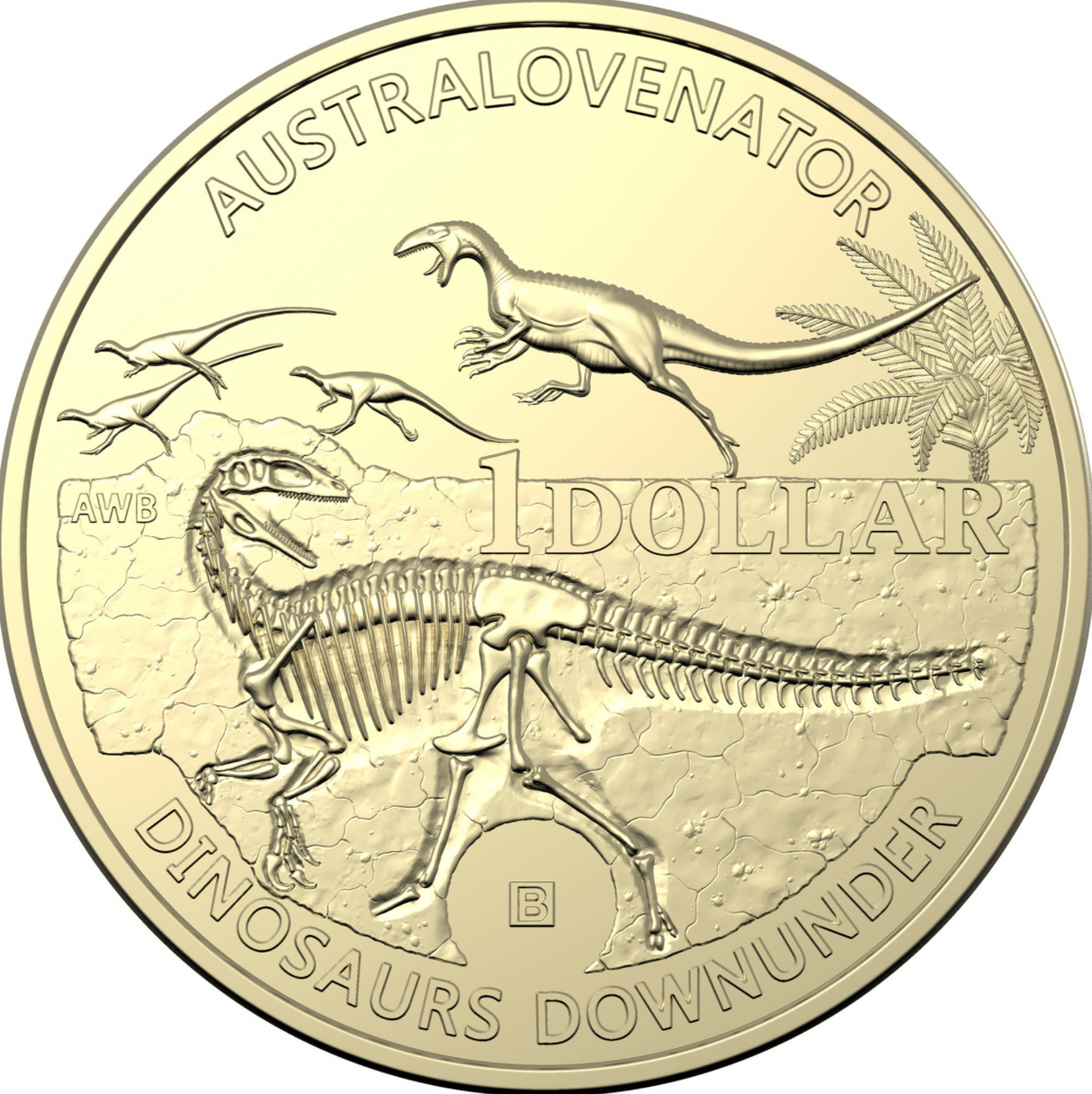 2022 $1 Mintmark and Privy Mark Uncirculated Coin Set Dinosaurs Down Under