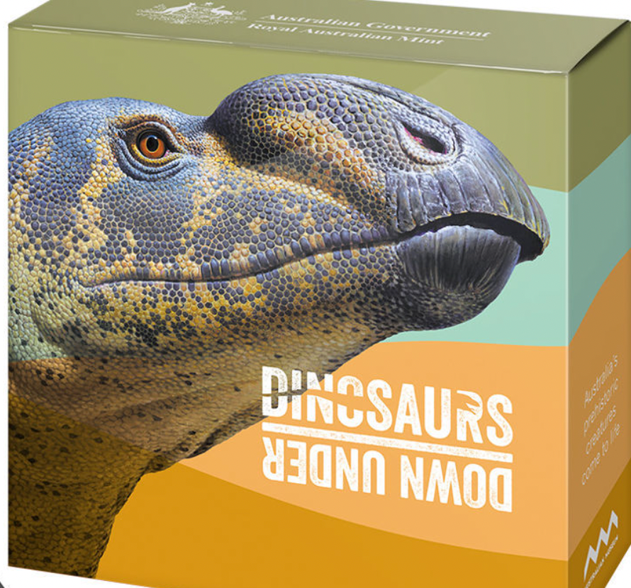 2022 $10 'C' Mintmark Gold Proof Coin Australian Dinosaurs