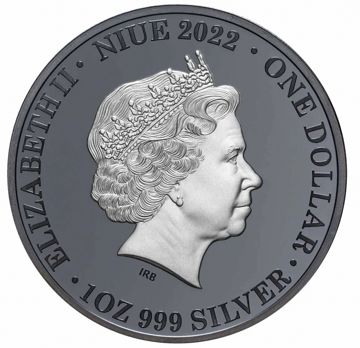 2022 1oz Silver Black Proof. Australia at Night: Leadbeater's Possum.