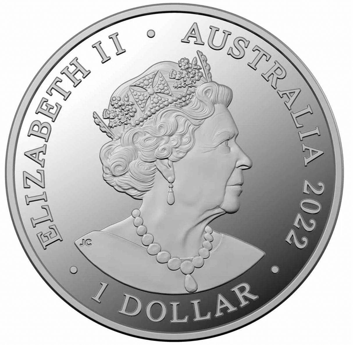 2022 Kangaroo 1oz Silver Proof Coin. Impressions of Australia.