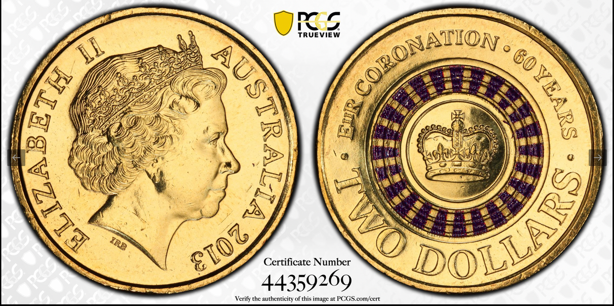 2013 Coronation MS67