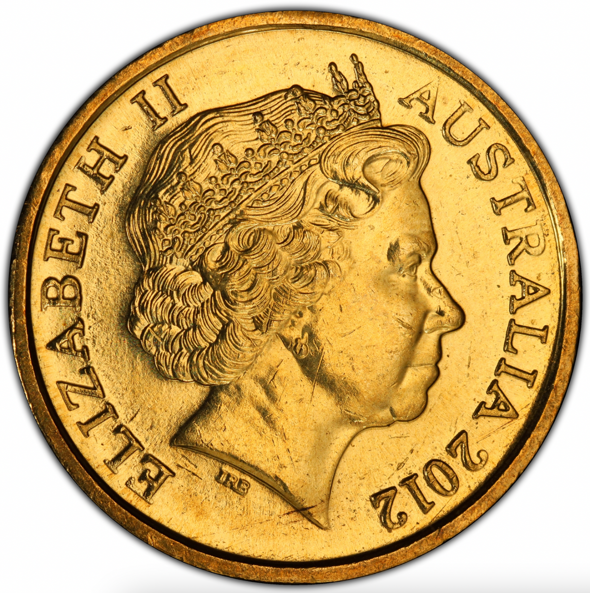 2012 $2 Remembrance Gold Poppy PCGS MS65