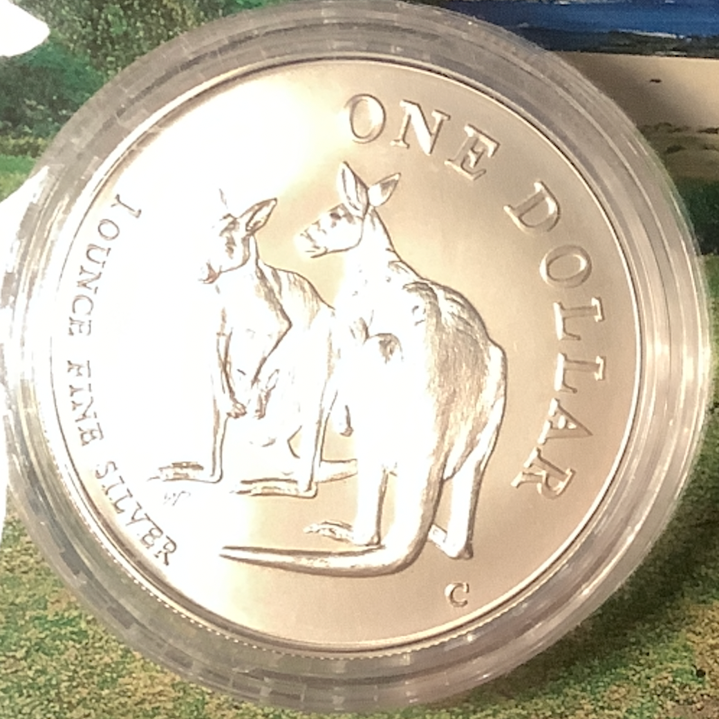 1999 $1 Silver Kangaroo